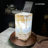 White Onyx Lamp