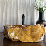 Rustic Green Onyx Stone Sink | Handmade & Natural | Luxury