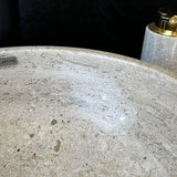 Round Travertine Sink