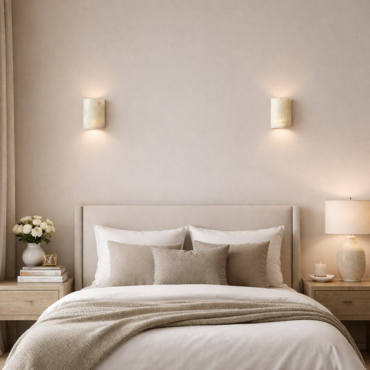 Onyx Wall Sconce Pair