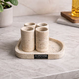 Tequila Shot Glasses with Tray