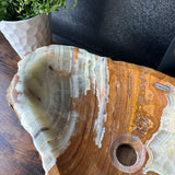 Rustic Green Onyx Sink