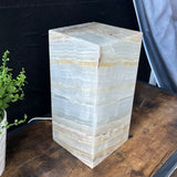 White Onyx Lamp Pair