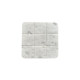 Juego de Gato (Tic Tac Toe) de Mármol | Juego de Mesa de Piedra Blanca y Negra | Decoración Moderna | Regalo de Lujo Hecho a Mano