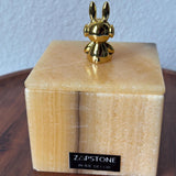 Caja de Joyería de Ónix Amarillo | Caja de Piedra Hecha a Mano | Almacenamiento de Lujo para Recuerdos, Regalo
