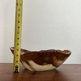 Handmade Green Onyx Bowl – Luxury Natural Stone Catchall, Sculptural Decorative Centerpiece (Piece II)