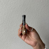 Pipa de Tabaco de Calavera Tallada a Mano en Mármol | Pipa de Piedra Natural de Lujo | Pipa Decorativa | Regalo Único para Él