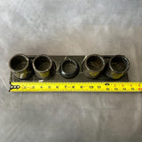 Set de Tequila de Mármol Negro, Set Mezcalero Hecho a Mano con Platito para Sal, Caballitos de Piedra de Lujo, Regalo Único para Él