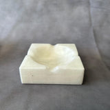 Cenicero Pequeño de Mármol | Cenicero de Piedra Hecho a Mano | Regalo para Él | Regalo del Día del Padre