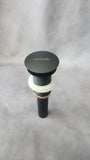 Black Standard Drain Assembly for Vessel Sinks