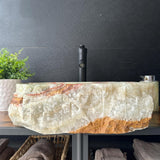 Rustic Green Onyx Bathroom Vessel Sink | Luxury Sink | Unique Hand Carved Onyx Vanity Sink – Natural Stone Bathroom Sink