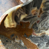 Green Onyx Bathroom Vessel Sink | Luxury Sink | One-of-a-Kind Hand Carved Onyx Bowl Sink – Natural Stone Bathroom Basin