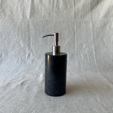 Black Marble Soap Dispenser – Luxury Bathroom Decor, Modern Stone Lotion Pump, Minimalist Vanity Accessory