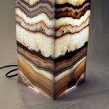 Onyx Table Lamps Pair | Luxury Bedside Table Lamp | High End Bedside Decor | Modern Elegant Home Lighting