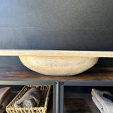Travertine Stone Vanity Top | Natural Rock Bathroom Sink | Handmade Modern Vanity Basin | One of a Kind Stone Sink | Wabi Sabi