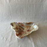 Natural Onyx Bowl – Luxury Stone Centerpiece, Minimalist Coffee Table Decor, Modern Organic Home Accent