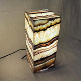 Onyx Table Lamp | Luxury Bedside Table Lamp | High End Housewarming Gift | Healing Crystal Decor