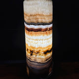 Large Handmade Onyx Table Lamp | Luxury Bedside Table Lamp | High End Housewarming Gift | Healing Crystal Decor