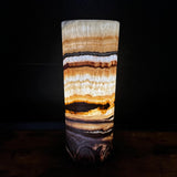 Large Handmade Onyx Table Lamp | Luxury Bedside Table Lamp | High End Housewarming Gift | Healing Crystal Decor