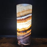 Large Handmade Onyx Table Lamp | Luxury Bedside Table Lamp | High End Housewarming Gift | Healing Crystal Decor