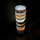 Handmade Banded Onyx Table Lamp | Luxury Bedside Table Lamp | High End Housewarming Gift | Healing Crystal Decor