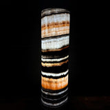 Handmade Banded Onyx Table Lamp | Luxury Bedside Table Lamp | High End Housewarming Gift | Healing Crystal Decor