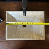 Travertine Sink | Wabi Sabi | Handmade
