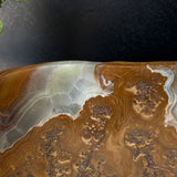 Large Rustic Green Onyx Sink