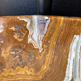 Large Rustic Green Onyx Sink