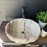 Rustic Onyx Sink Pair