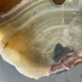 Large Rustic Green Onyx Sink