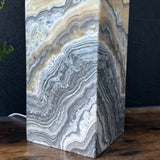 Zebra Onyx Lamp