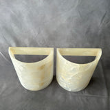 Onyx Wall Sconce Pair
