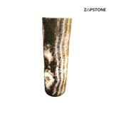 Striped Cylinder Onyx Lamp