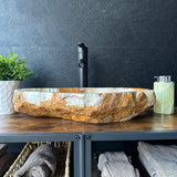 Rustic Green Onyx Sink