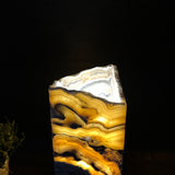 Zebra Onyx Lamp