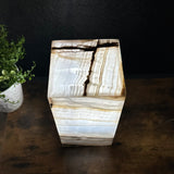 White Onyx Lamp Pair