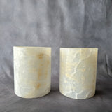 Onyx Wall Sconce Pair