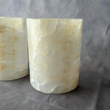 Onyx Wall Sconce Pair