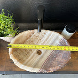 Rustic Onyx Sink Pair