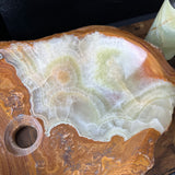 Rustic Green Onyx Sink