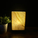 Yellow Onyx Lamp