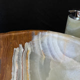 Large Rustic Green Onyx Sink