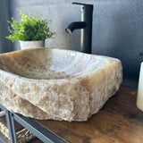 Rustic Beige Onyx Sink