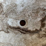 Rustic Chocolate Onyx Stone Sink | Handmade & Natural | Luxury