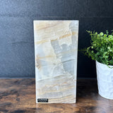 White Onyx Lamp Pair