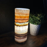 Banded Onyx Lamp