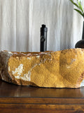 Rustic Green Onyx Stone Sink | Handmade & Natural | Luxury