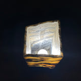 Zebra Onyx Lamp