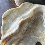 Large Beige Onyx Vessel Sink – One-of-a-Kind, Hand-Carved